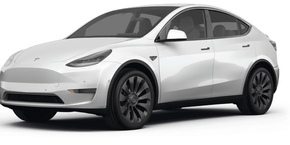 TESLA MODEL Y 2022 7SAYGDEF2NF576056 image